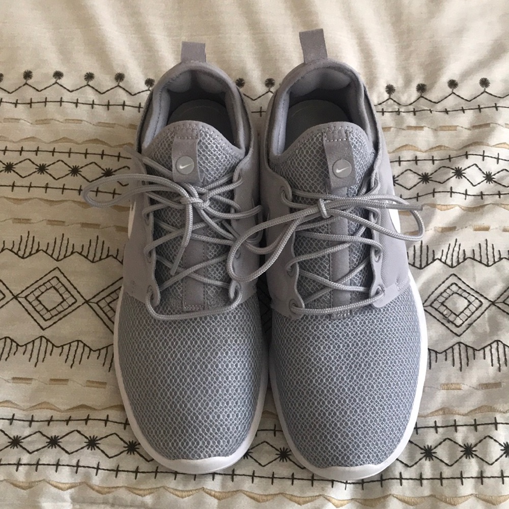 Grey Nike Athletic Shoes